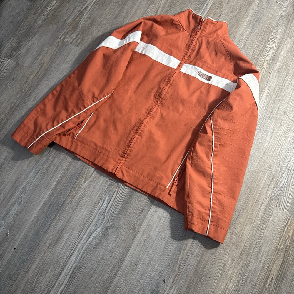 Garcia Burnt Orange Jacket with White Accents